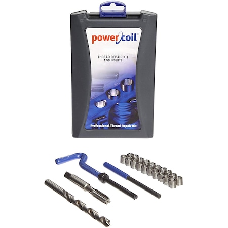 Crossroad Distributor Source Helical Insert Repair Kit, Helical Inserts, M10-1.00, Steel 3523-10.00K